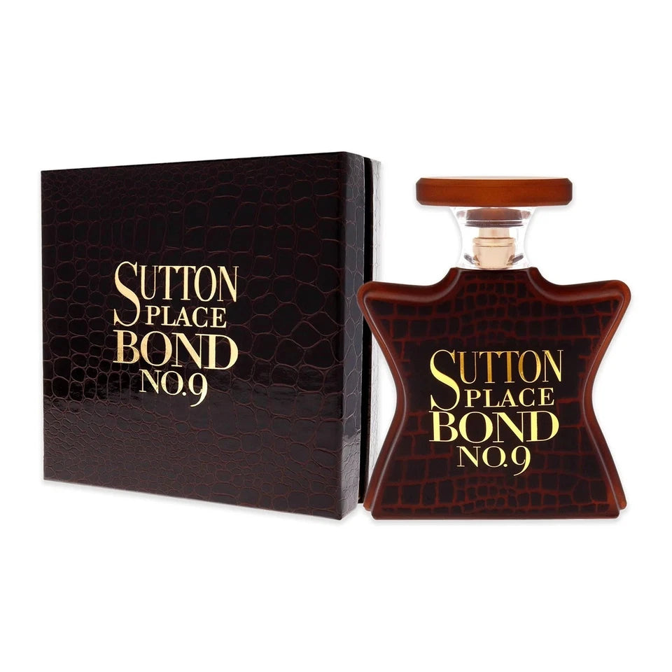 Bond No. 9 Sutton Place EDP 100ml Men's Woody Spicy Amber Bergamot Sandalwood