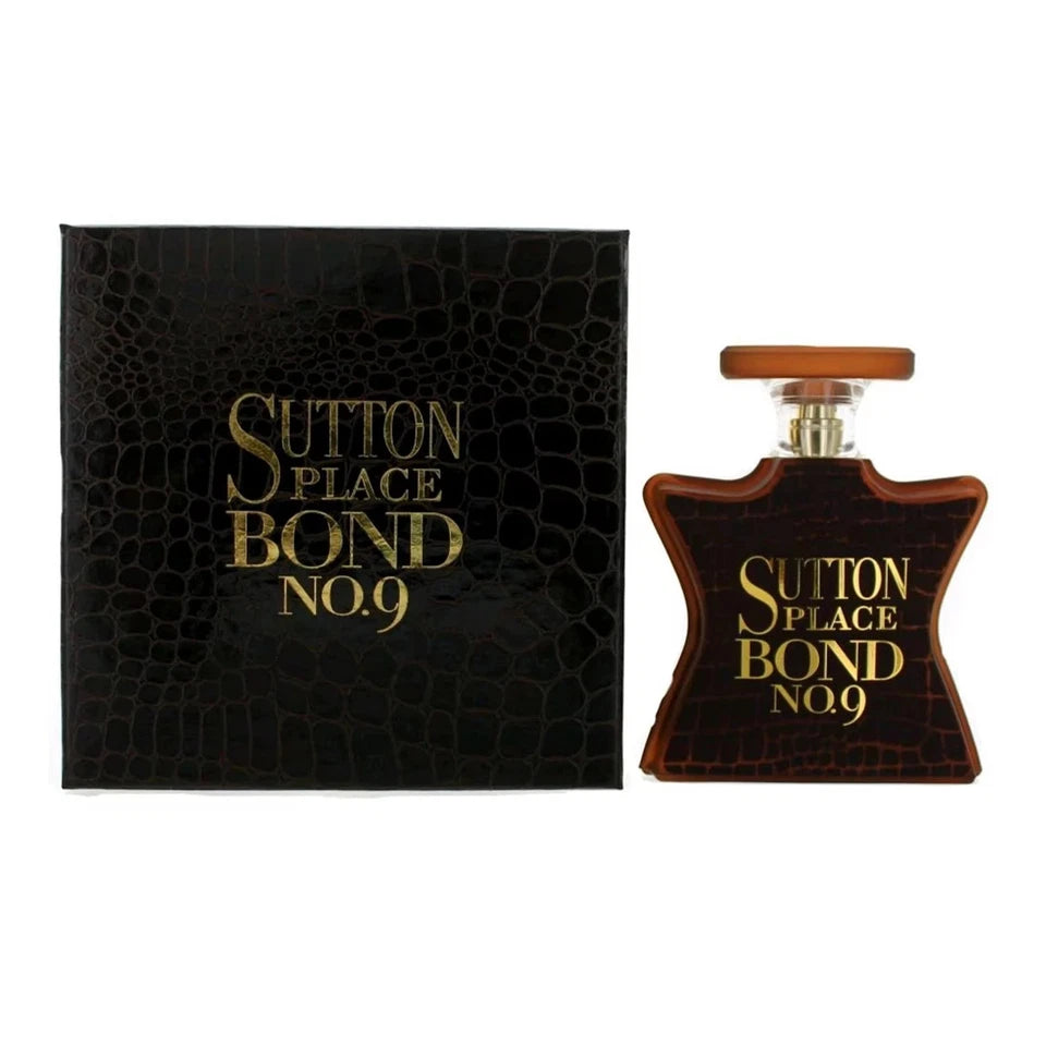 Bond No. 9 Sutton Place EDP 100ml Men's Woody Spicy Amber Bergamot Sandalwood