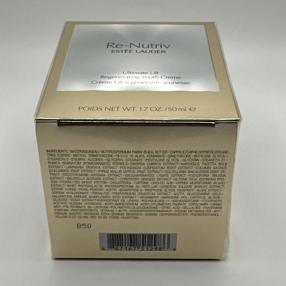 Estee Lauder Re-Nutriv Ultimate Lift Regenerating Youth Creme 1.7oz Sealed