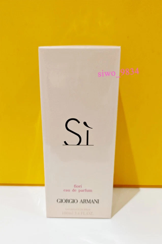 Giorgio Armani Si Fiori EDP Eau De Parfum 100ml Perfume for Women New & Sealed