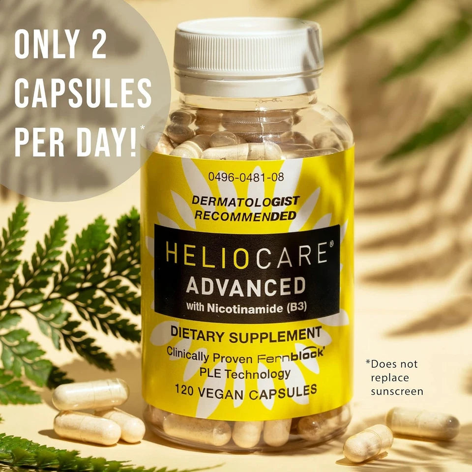 HELIOCARE Advanced Nicotinamide B3 Healthy Skin Vegan Capsules - 120 Count