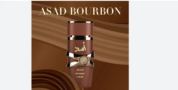 Lattafa Asad Bourbon EDP 3.4 oz / 100 ml Spray For Unisex