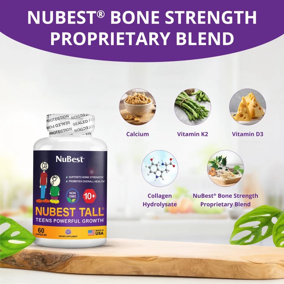 NuBest Tall 10+ Advanced Bone Health Support for Teens (10+)