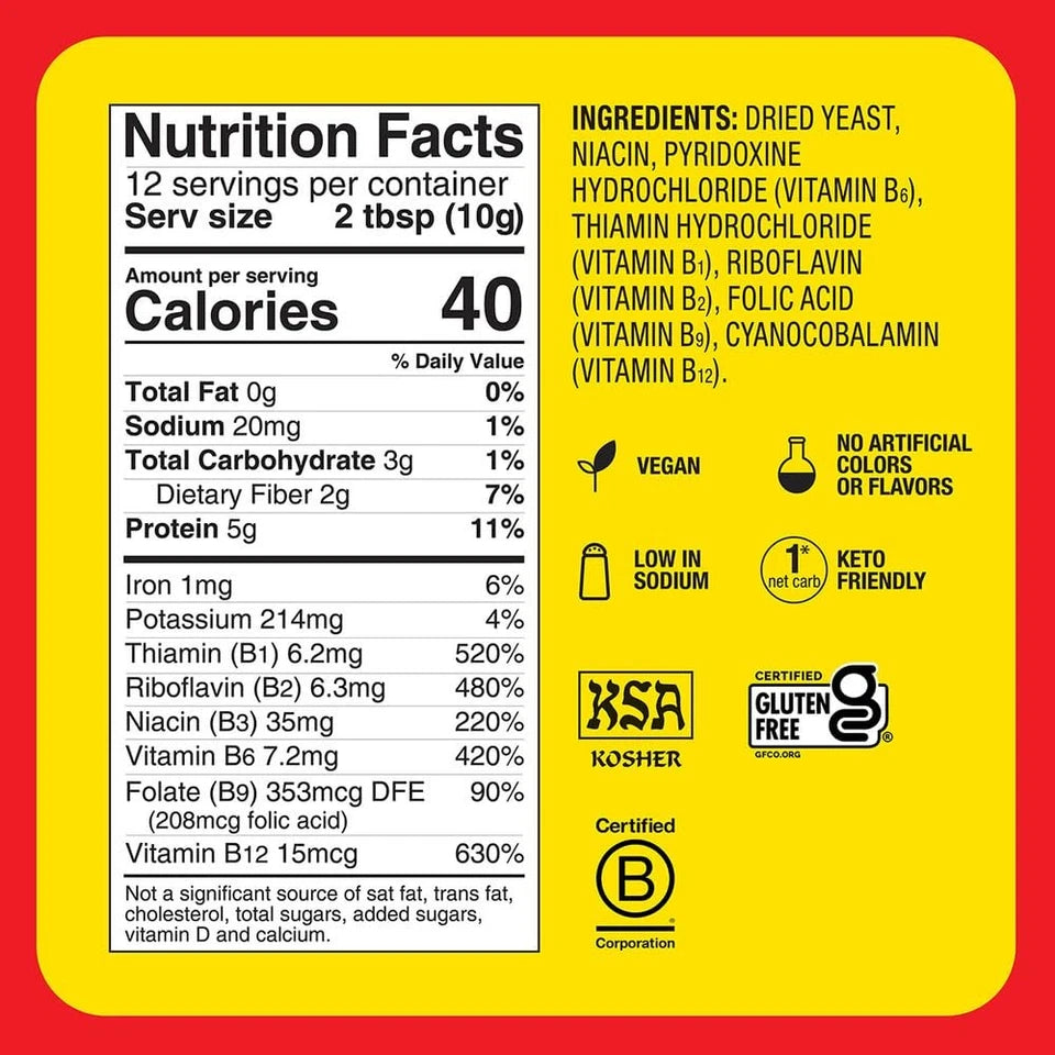 Bragg Premium Nutritional Yeast Seasoning 4.5 Ounce (Pack of 1)