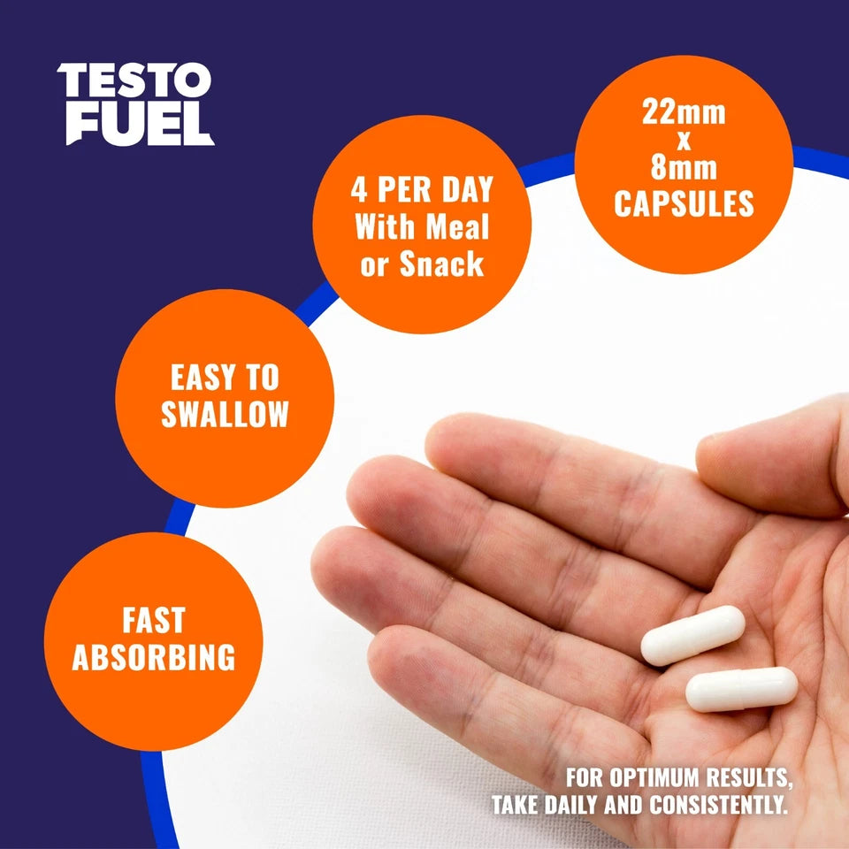 TestoFuel - #1 Best Testosterone Supplement - Testosterone Booster for Men