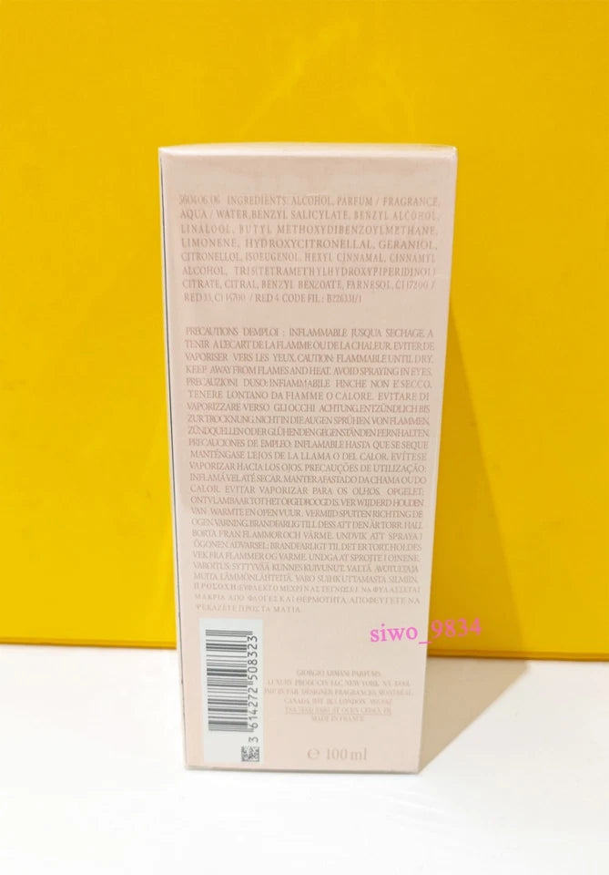 Giorgio Armani Si Fiori EDP Eau De Parfum 100ml Perfume for Women New & Sealed
